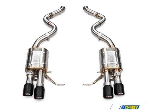 Valvetronic Designs Valvetronic Valved Stainless Axle-Back Exhaust System - 3.5" 1x1 Carbon Tips - BMW E90/E92/E93 M3 S65 E9X.M3.V2.AXL.RC