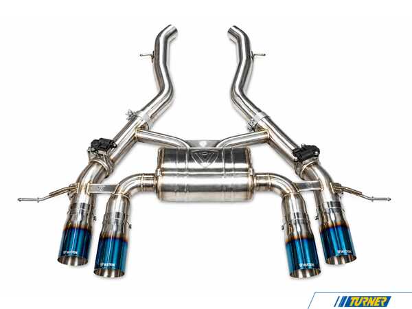 Valvetronic Designs Valvetronic Designs Valved Sport Axle-Back Stainless Exhaust System - 3.5" Burnt Tips - BMW G87 M2 G87M2AXLBRBRT