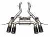 Valvetronic Designs Valvetronic Designs Valved Sport Axle-Back Stainless Exhaust System - 3.5" Forged Carbon Fiber Tips - BMW G87 M2 G87M2AXLBRFC View 1