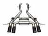 Valvetronic Designs Valvetronic Designs Valved Sport Axle-Back Stainless Exhaust System - 3.5" Black Tips - BMW G87 M2 G87M2AXLBRBLK View 1