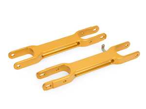 IRP Aluminum Rear Lower Camber Arms - Gold Finish - F87 M2, F8X M3 M4