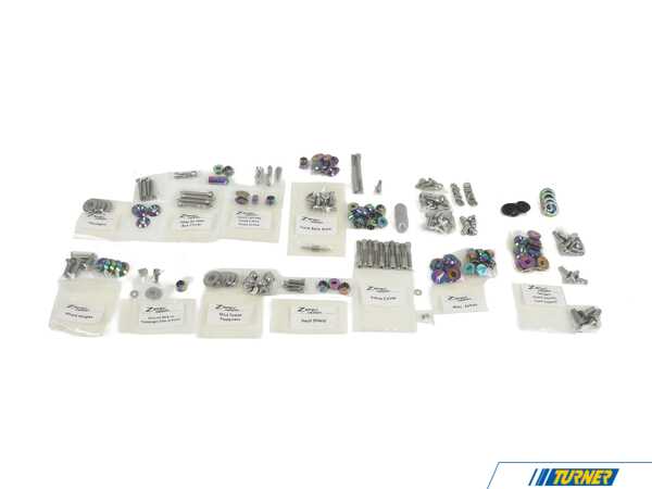 ZSPEC Design ZSpec Ultimate Dress-Up Fastener Kit - Neochrome - R56 ULTMINIR56NEO