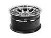 APEX Wheels APEX ARC-8 17x9" ET30 Hyper Black Concave Wheel 16.55lbs ARC8179ET30HBK View 4
