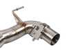 Valvetronic Designs Valvetronic Valved Sport Axle-Back Exhaust System - 3.5" 1x1 Carbon Fiber Tips - BMW F22 F30 F32/33/36 N20 N55 B46 B58 BMWFVSESBRRC View 4