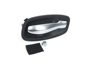 Genuine BMW Door Handle, Inside Left Schwarz - 51416983743,E60 M5