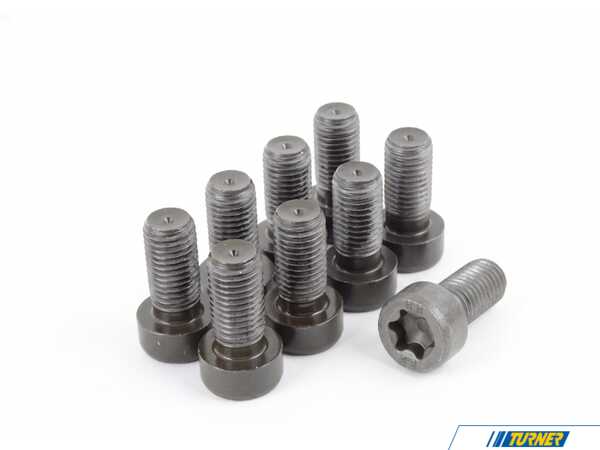 Genuine BMW S65 Flywheel Bolt - Set Of 9 11227520706KT1