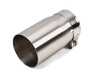Valvetronic Designs Valvetronic Designs Single Exhaust Tip - 3.5" - Single Wall Brushed Steel VTDTIPSW3035BRSH View 2
