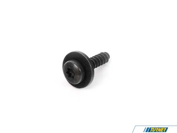 Genuine BMW Genuine BMW Sheet-Metal Screw, Black 07119908542