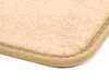 Genuine BMW Drive Side Floor Mat - Beige Velour - F25 F26 51477449446 View 2
