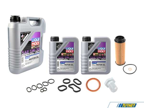 Packaged by Turner Oil Filter Housing Gasket Replacement Kit - BMW Gen1 and Gen2 B58 3.0L 11428583896TKT