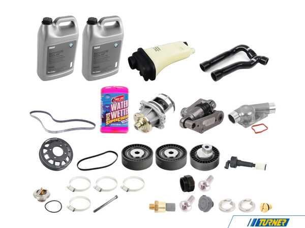 Packaged by Turner High Performance Cooling System Upgrade - E36 323, 325 (06/95+), 328 (03/96+), M3 S52
 E36PCKT1