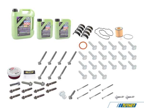 Packaged by Turner WPC-Treated Performance Rod Bearing Service Kit - N20 / N26 N20-WPC-RBKT2