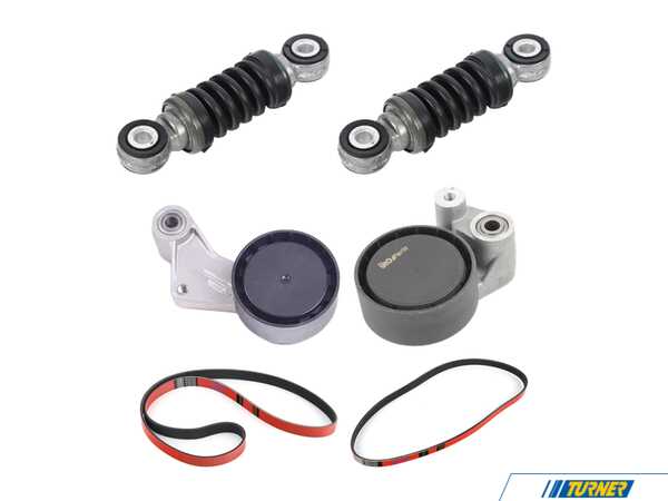 Packaged by Turner Accessory Belt Service Kit w/ Kevlar Reinforced Belt - E39 540i, E38 740i (up to 09/1998) 11287833264T2KT