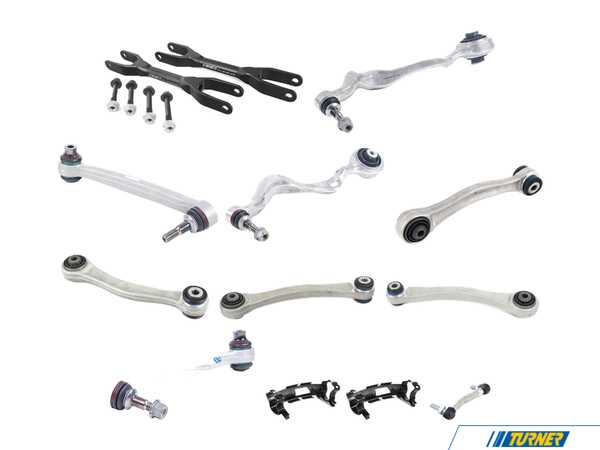 Packaged by Turner M3/1M Front And Rear Control Arm Upgrade Kit 37142283867TKT