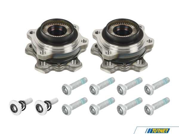 Packaged by Turner Rear Wheel Bearing & Hub Assembly Kit - BMW G2X G42 G30 G32 G01 G02 G29 33406899175TKT