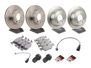 Front & Rear Brake Service Kit - E24 630CSi, 633CSi, E28 524td, 528e, 533i, 535i