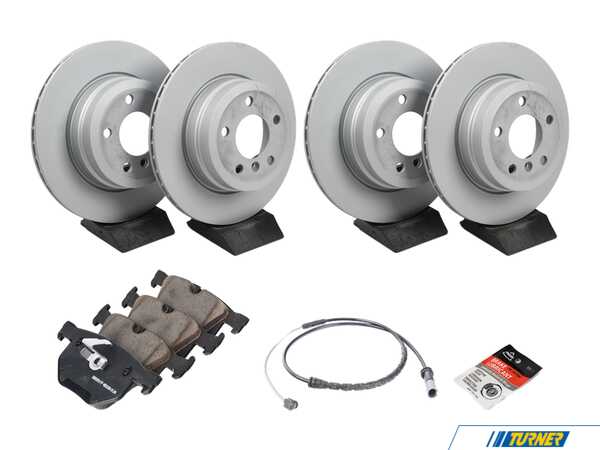 Packaged by Turner Rear Brake Service Kit - X5 X6 34116857096KT5