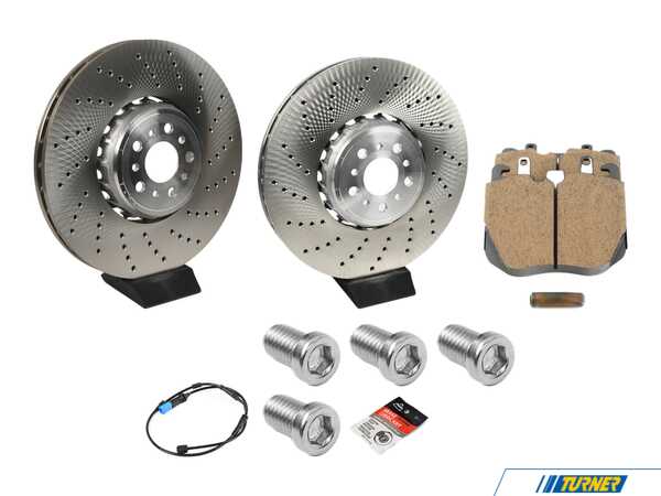 Packaged by Turner Front Brake Service Kit - F97 X3M F98 X4M 34118054825KT2