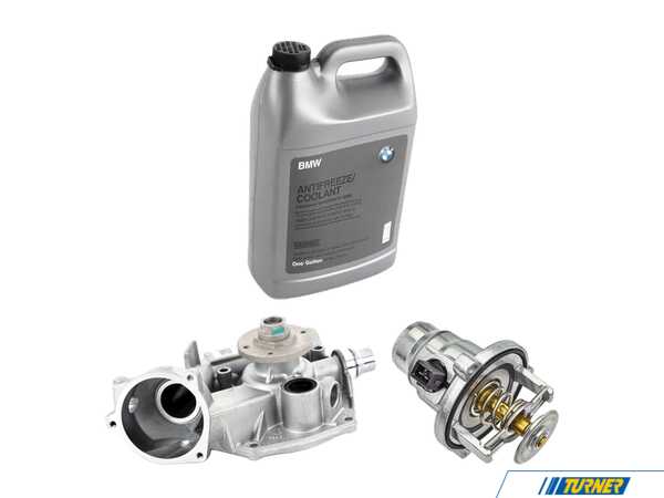 Packaged by Turner Water Pump & Thermostat Replacement Kit - 90*C - F8X M2 M3 M4 S55 11517846361KT4