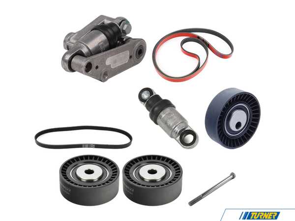 Packaged by Turner Performance Accessory Belt Service Kit - E36 S50 M50 11281703943KT3