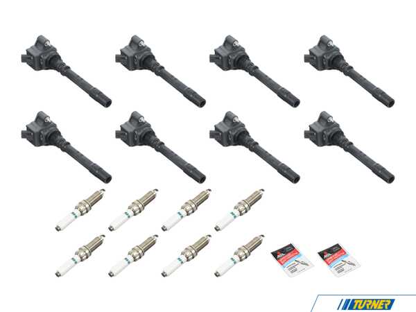 Packaged by Turner Ignition Service Kit - BMW F95 X5M, F96 X6M S63 4.4L 12138692611KT1
