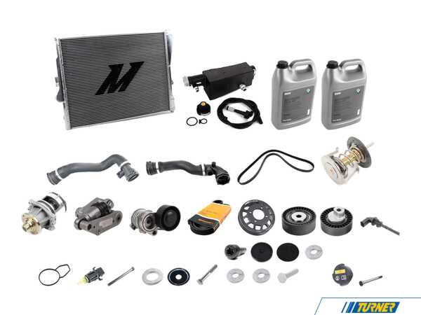Packaged by Turner High Performance Cooling System Upgrade - E46 Non-M w/ Auto Transmission (09/2002+) 17137787039KT