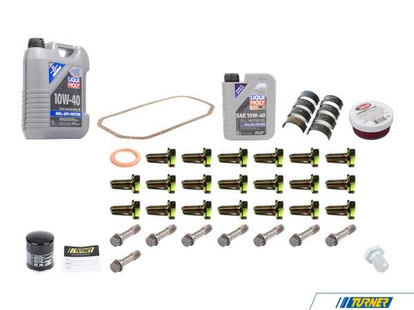 Packaged by Turner WPC-Treated Performance Rod Bearing Service Kit - E30 M3 S14 11241310515KT2