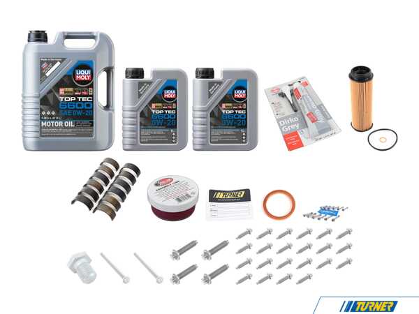 Packaged by Turner WPC-Treated Performance Rod Bearing Service Kit - B58 3.0L B58-WPC-RBKT2