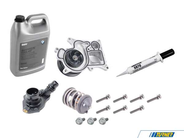 Genuine BMW Genuine BMW Water Pump & Thermostat Kit - BMW F30/F31 328d, F25 X3 28d xDrive N47 2.0L 11518516204KT