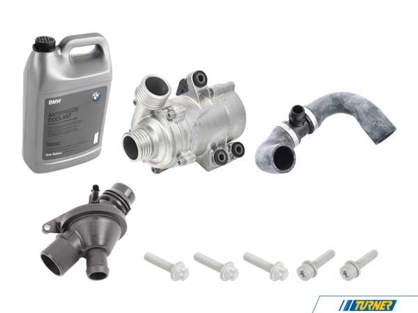 Packaged by Turner Water Pump & Thermostat Kit - BMW F30 320i/i xDrive N20 2.0L 11515A81BE9KT2