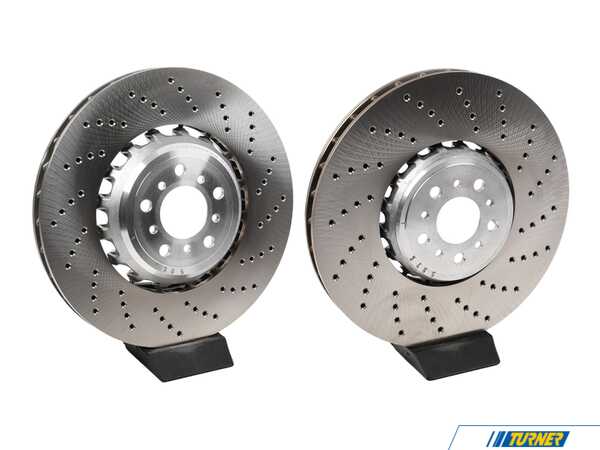 SHW Performance SHW Performance Front Brake Rotors - Pair (400x36mm) - BMW F10 M5, F06/12/13 M6 34112284102KT