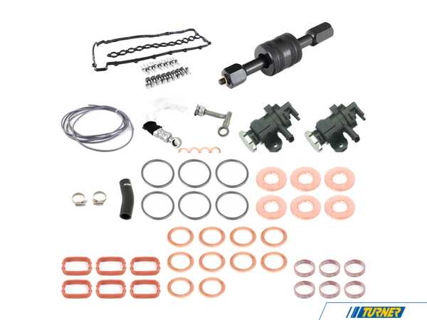 Packaged by Turner M57 Comprehensive Valve Cover Gasket Replacement Kit - BMW E90 E70 M57 3.0L 11122247447CKT