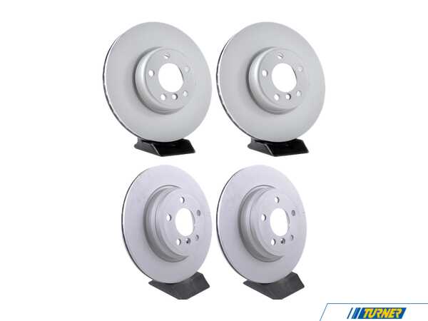 Packaged by Turner Turner Performance Brake Renewal Package - Zimmermann 340mm/330mm 34116792223KT3