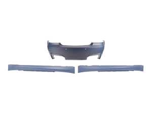 E82 Rear Bumper Cover With Side Skirts