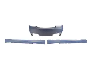 E82 Rear Bumper Cover With Side Skirts