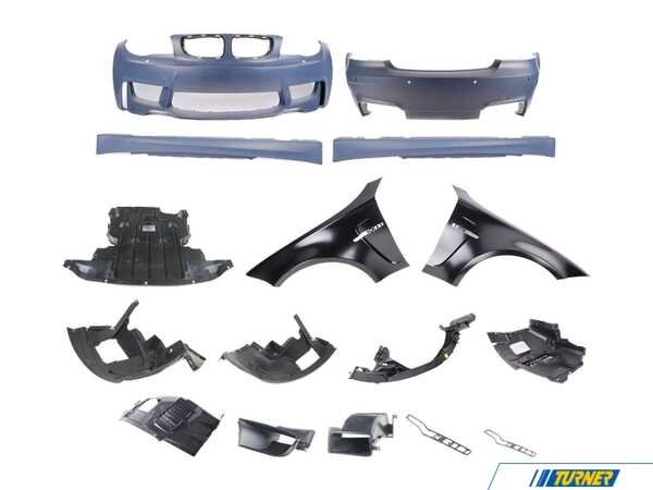 Genuine BMW Genuine BMW 1M Body Panels Kit - E82 e82fuprbssKT