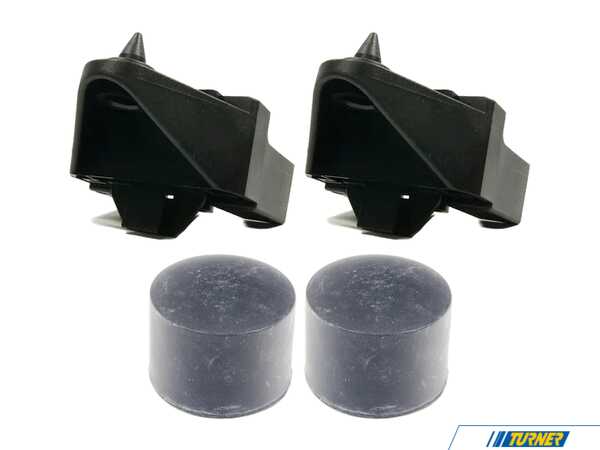 Genuine BMW Lower Radiator Mount & Bracket Refresh Kit 1711117xKT