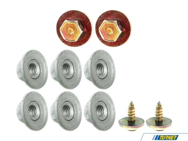 Genuine BMW Trim Hardware Kit 071199hKT