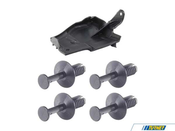 Genuine BMW Left Outer Engine Bay Partition Kit 51757loebpKT