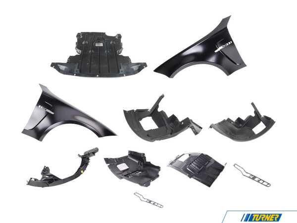 Packaged by Turner Front End Kit - 1M GBMW1MFRKT2