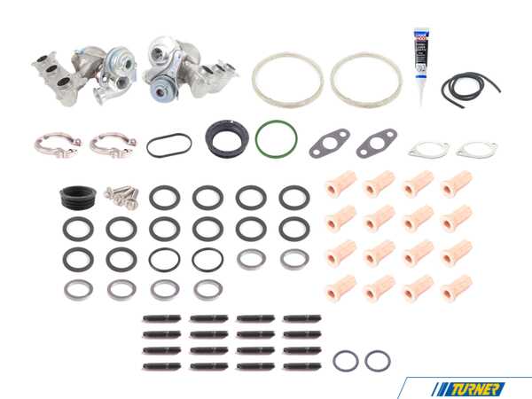 Packaged by Turner Turbos and Turbocharger Installation Kit - N54 13712247398KT5
