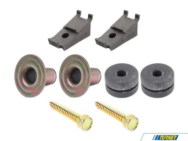 Genuine BMW Oil Cooler Hardware & Mount Kit 17211ochmKT