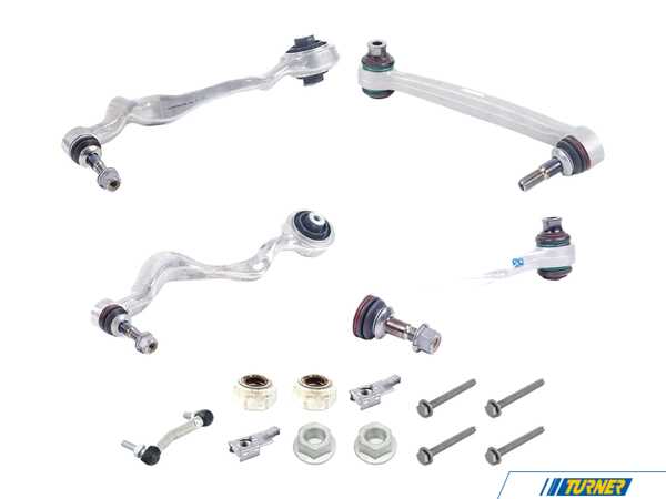 Packaged by Turner M3/1M Front Control Arm Upgrade and Installation Kit - E9x, E82, E88 31102283577KT6