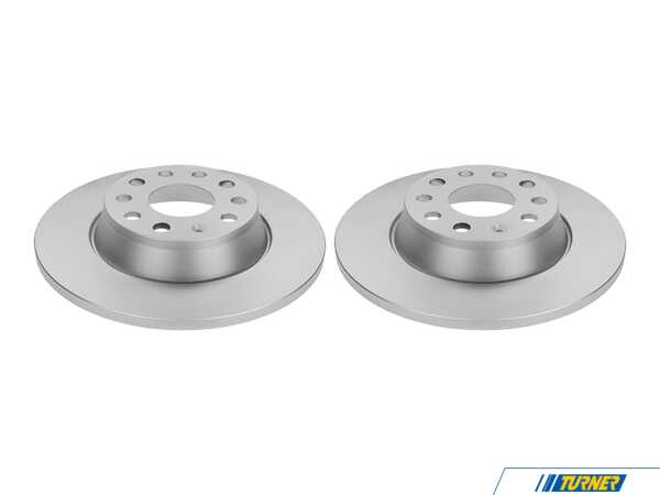 Meyle Rear Brake Rotors - Pair (282x12) 1K0615601MKT1
