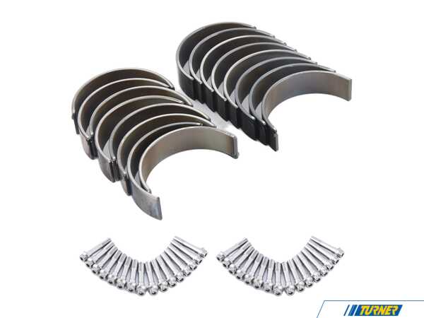 Packaged by Turner S65 High Performance Rod Bearing And Bolt Set - E9x S65BABKT2