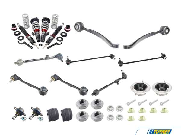 Packaged by Turner Front Suspension Refresh Kit - Level 2 - With ECS Coilovers - E9x 31126768989KT8