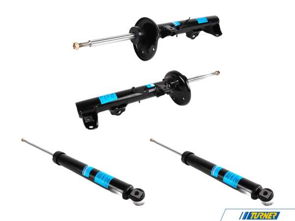 Packaged by Turner Sachs Front and Rear Shocks & Struts - E36 M3 E36M3SACHSSETKT3