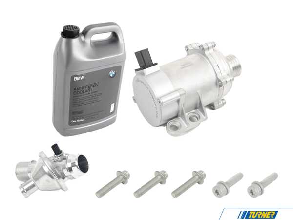 Packaged by Turner Water Pump And Thermostat Kit with Coolant 11517604027KT3