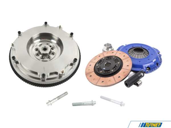 Packaged by Turner SPEC Stage 3+ Performance Clutch Kit With SPEC Single-mass Flywheel and Hardware - F22, F23, F30, F32 - B58 SPECS3PCKKT2