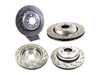 Packaged by Turner Genuine BMW Competition / CSL / ZCP Front And Rear Brake Rotors - (345x28) (328x20) - E46 E46M3BMWBRKTKT2 View 1